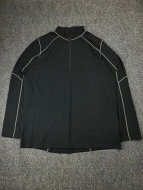 Mountain Hardwear Quarter Zip Mens Large Baselayer Shirt Performance Long Sleeve